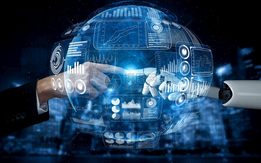 3d提供人工智能對機器人和的開發進行研究以促人們的未來生活數字據挖掘和計算機大腦的器學習技術設計